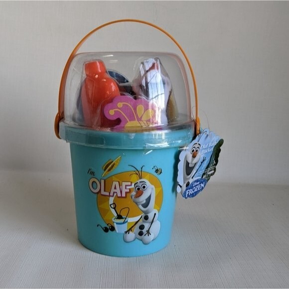 Disney's Frozen Olaf Bath Bucket Snowman Water Tub Time NIP NEW IN PACKAGE - Picture 4 of 6